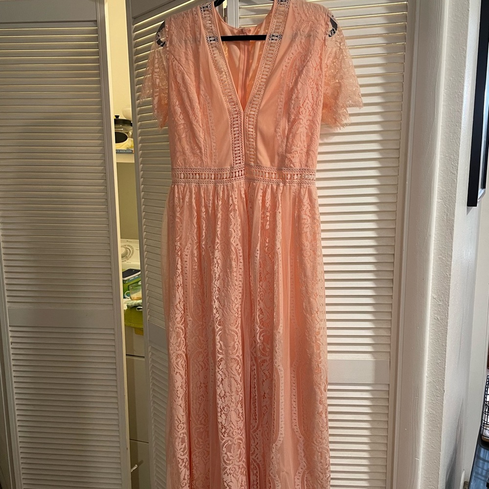 Pink dress
